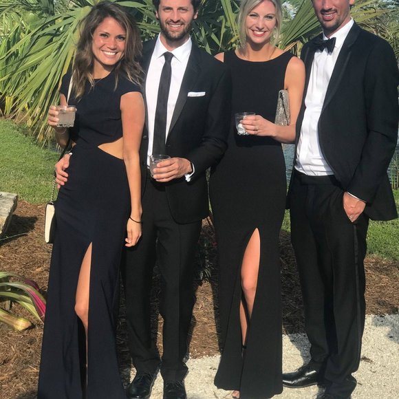 Elegant Black Backless Maxi Dress - Picture 5 of 5